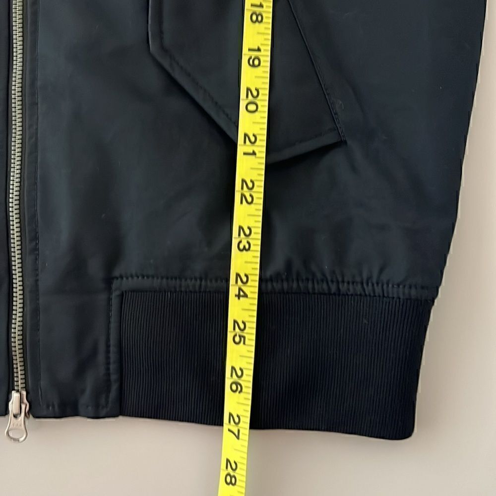 NWT Everlane The Bomber Jacket in Black Size XS - Picture 8 of 13